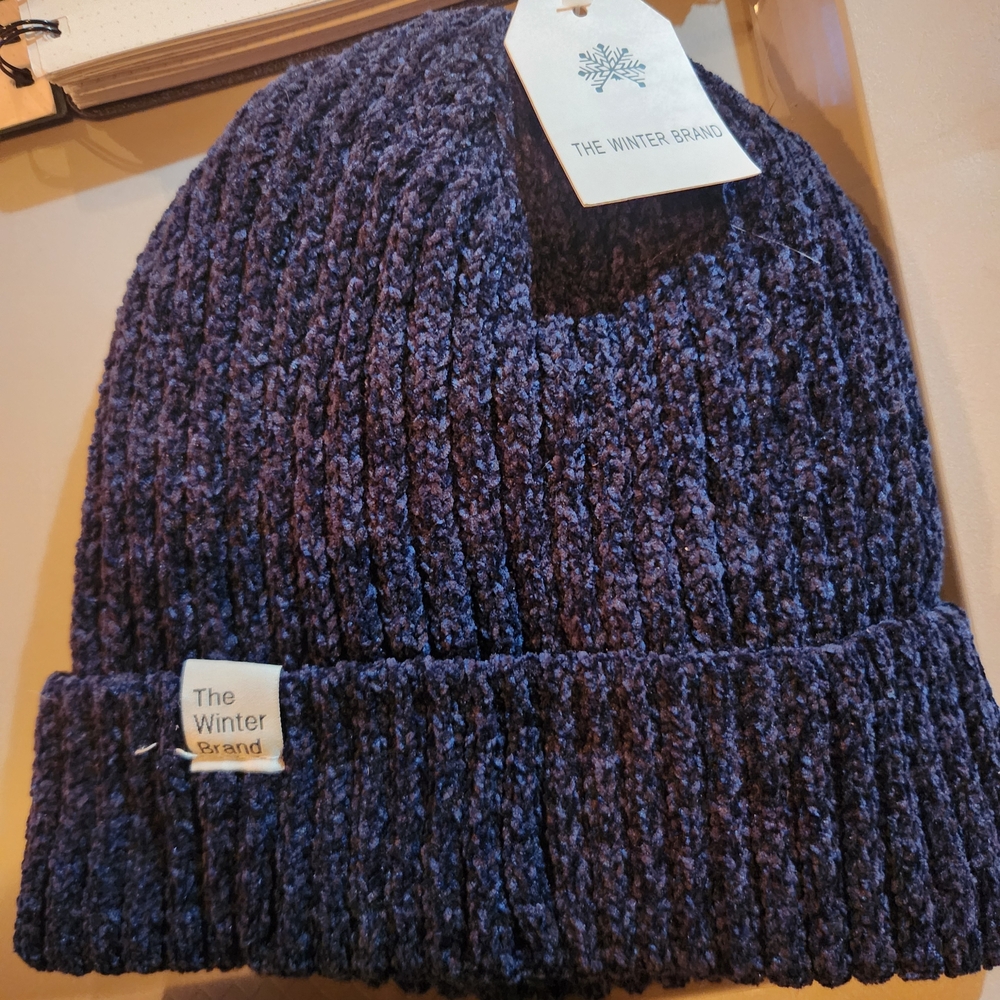 Navy Knit Beanie